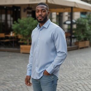 TED BAKER Button Down Shirt. Size 16 1/2 32/33